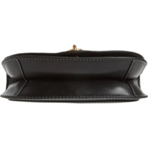 Rebecca Minkoff: Megan Half Moon Crossbody in Black - Picture 5 of 8